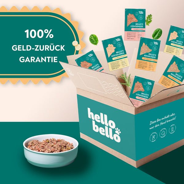 Schwein - Frisch gekochtes Hundefutter, 400 Gramm