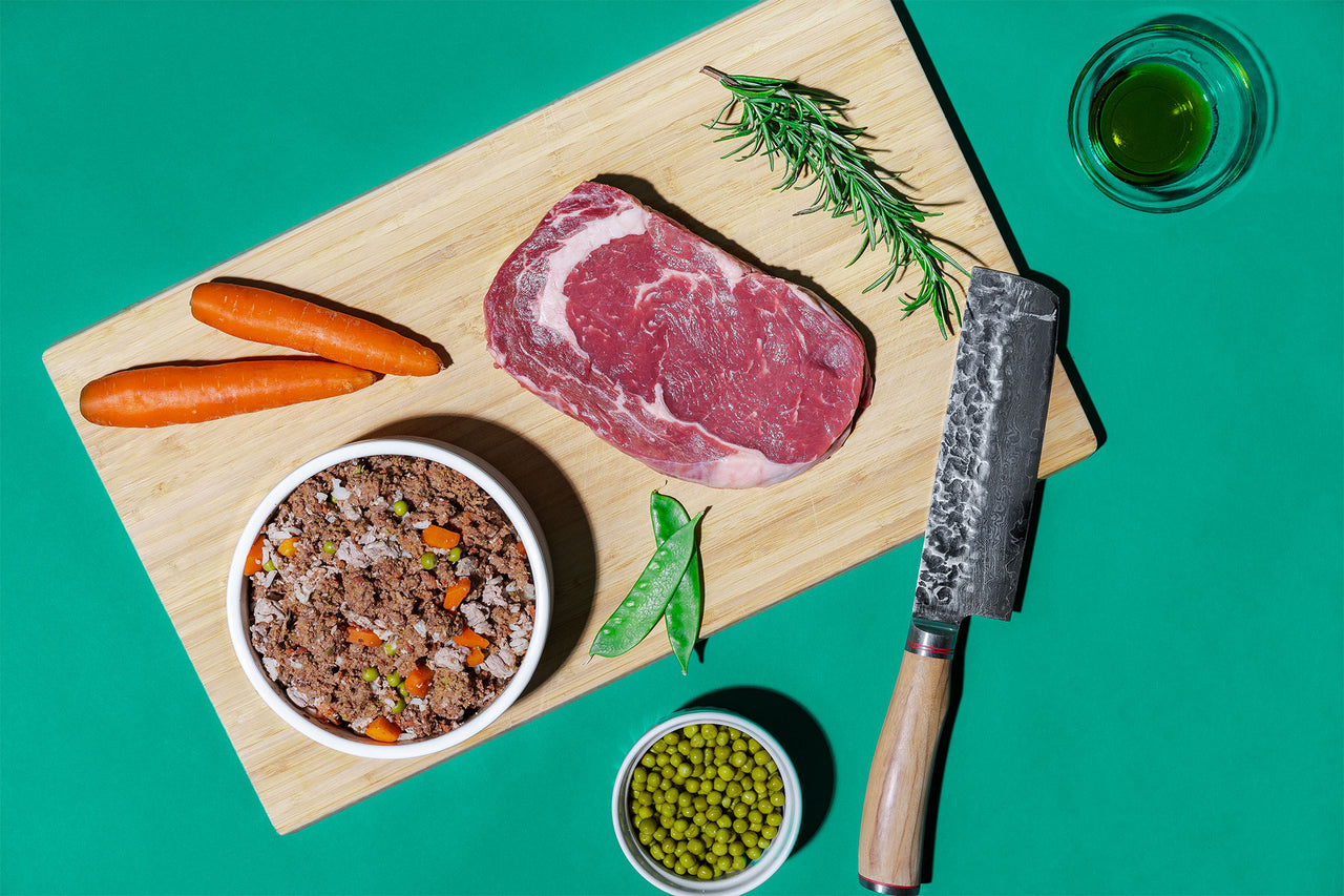 HelloBello Frischfutter mit Rind Cowgenuss